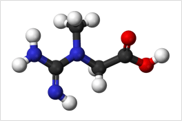 molécule de créatine